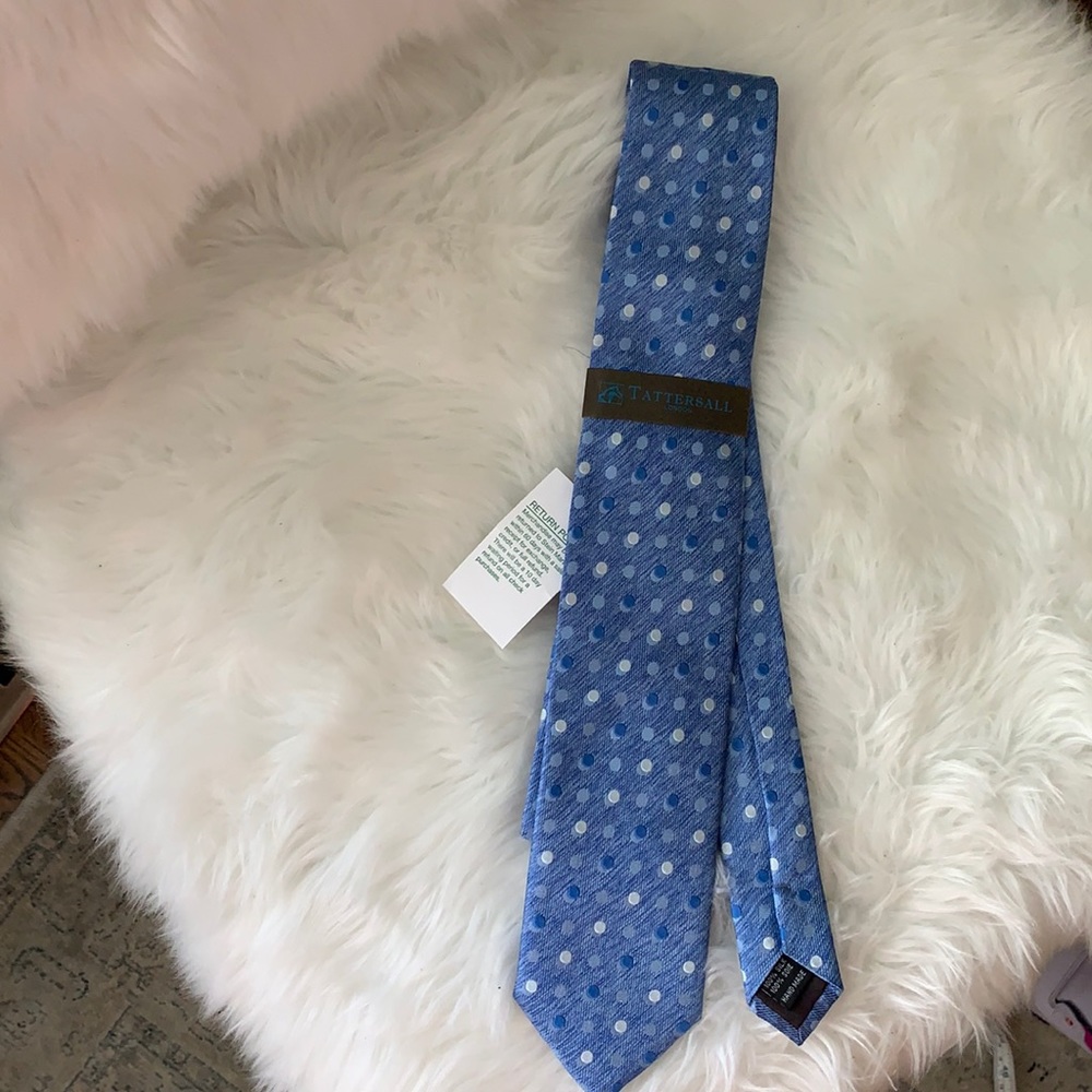 NWT Tattersall 100% Silk Necktie - Picture 1 of 7
